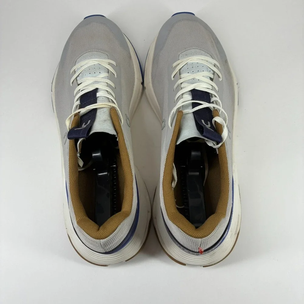 On Cloudnova Form 2 Men's US 12 Silver Heather Gray Mesh Walking Shoes Sneakers